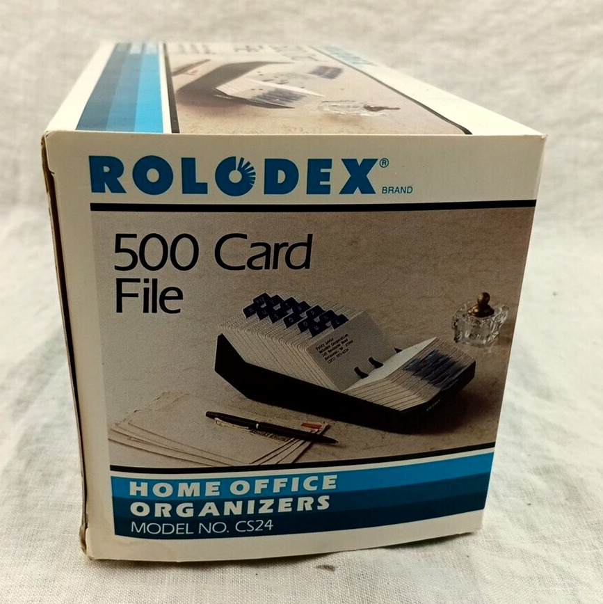 ROLODEX 500 CARD FILE CS24