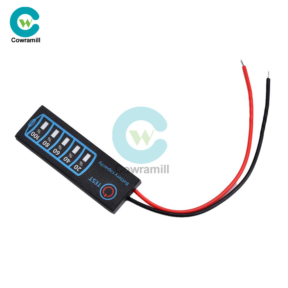 DC5V-30V Intelligent LED Battery Capacity Indicator Board 3-mode Battery Monitor