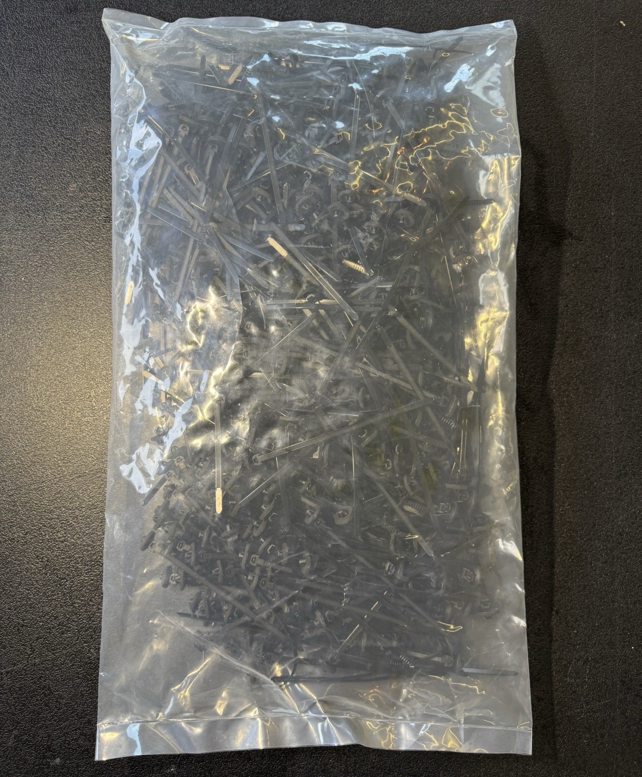 HellermannTyton T50SOSSFT6.5E-MD Black Cable Ties 6” 50lb Qty 500