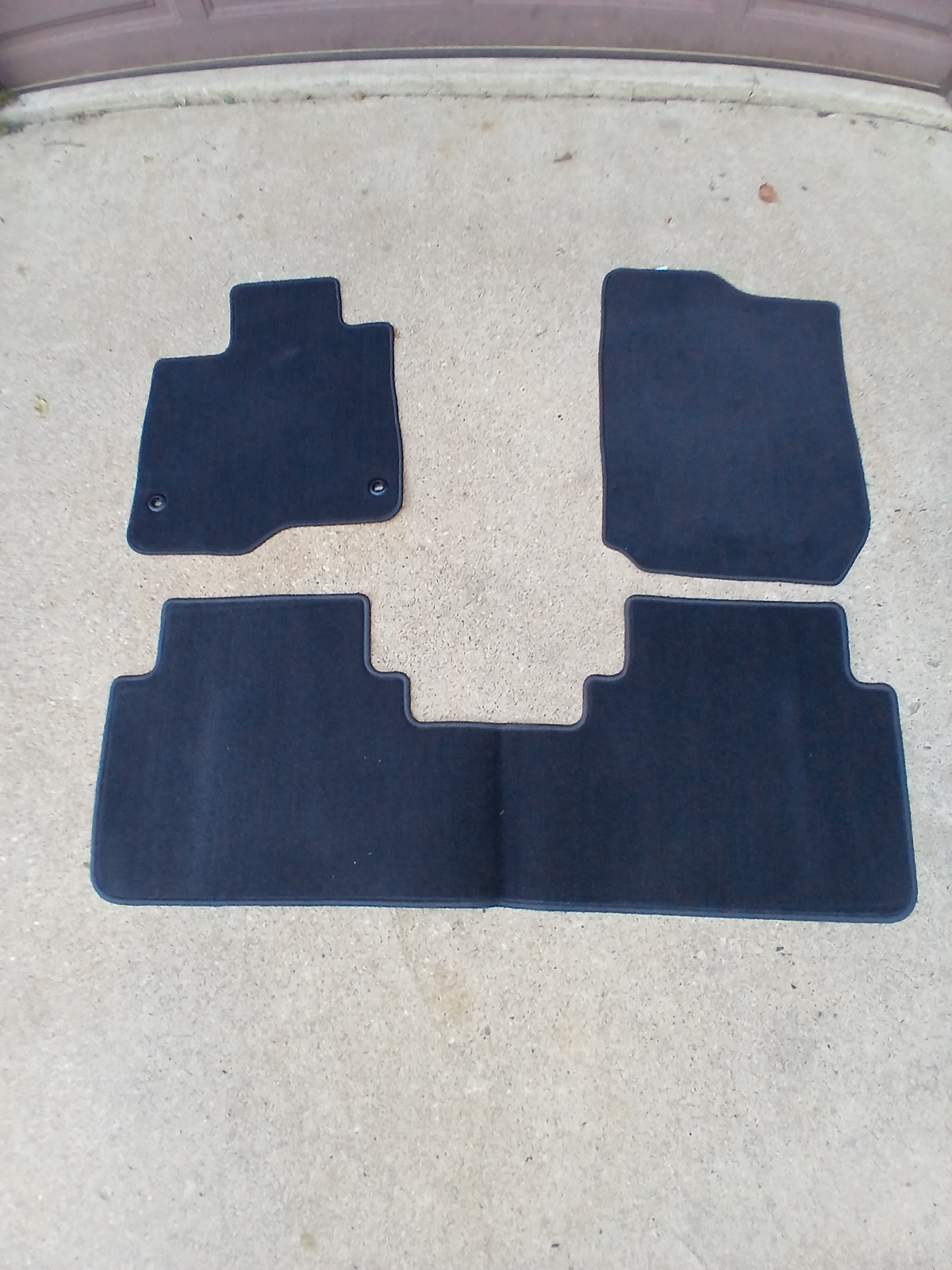 Nylon Car Floor Mats Carpets Liner Fits 2012-2016 Honda CRV Color BLACK