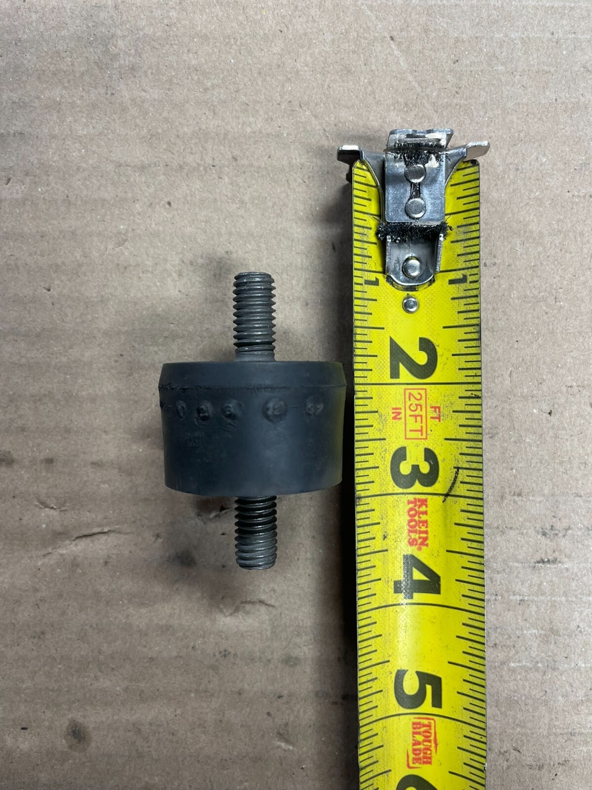 (Lot of 8) Lord vibration Isolator (1-3/8″ Dia x 1″Thk) Thread size-3/8-16