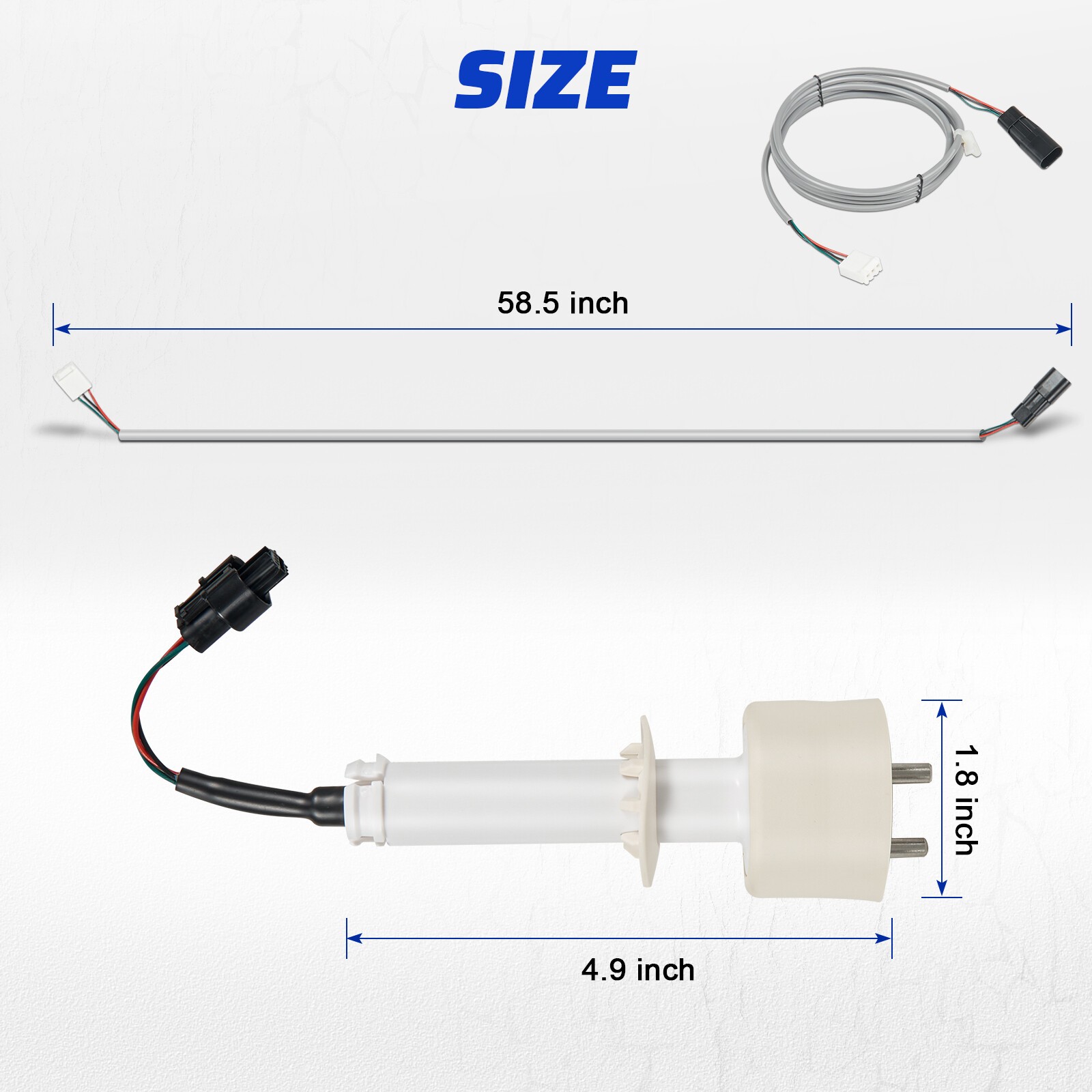 000016053 Ice Water Level Sensor Probe Kit Harness for Manitowoc Ice Machines US