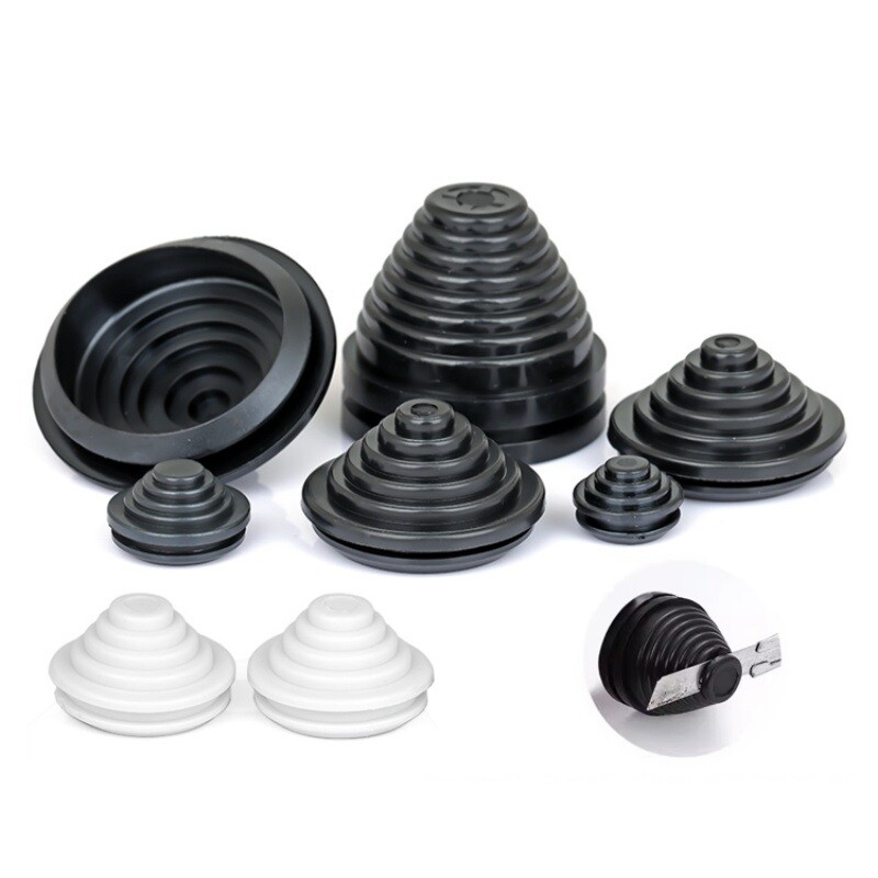 Rubber Grommet Kit Wire Protection, Wire Grommet, Firewall Solid Closed Hole
