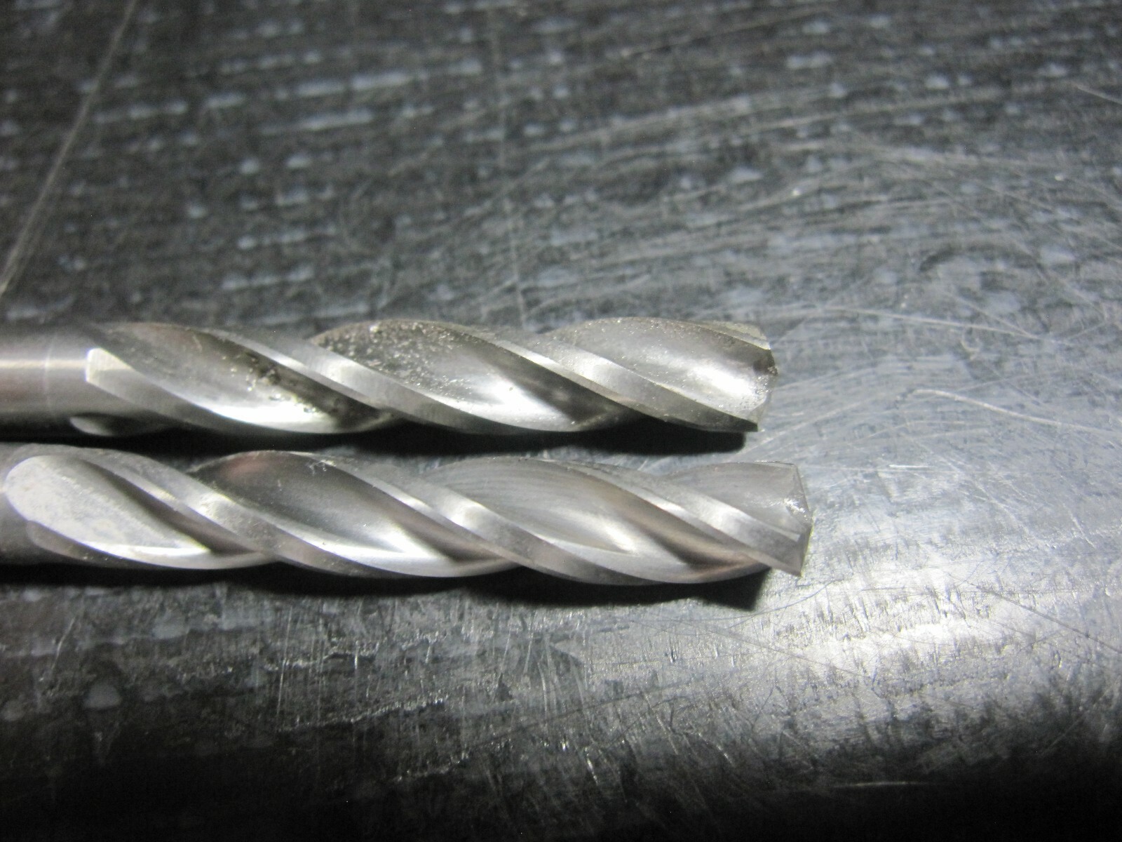2 used Guhring 6.500mm 3fl 3 flute carbide drill