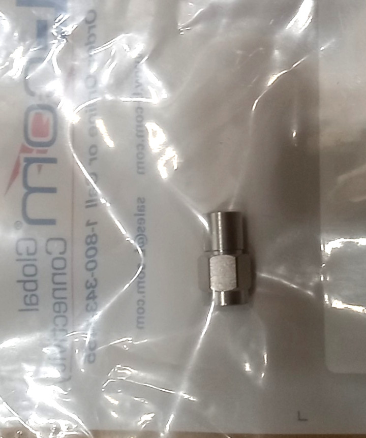 1PC L-COM ARSP-TERM 0-6 Ghz RP-SMA Plug Terminator 50 ohm Same As Pictures
