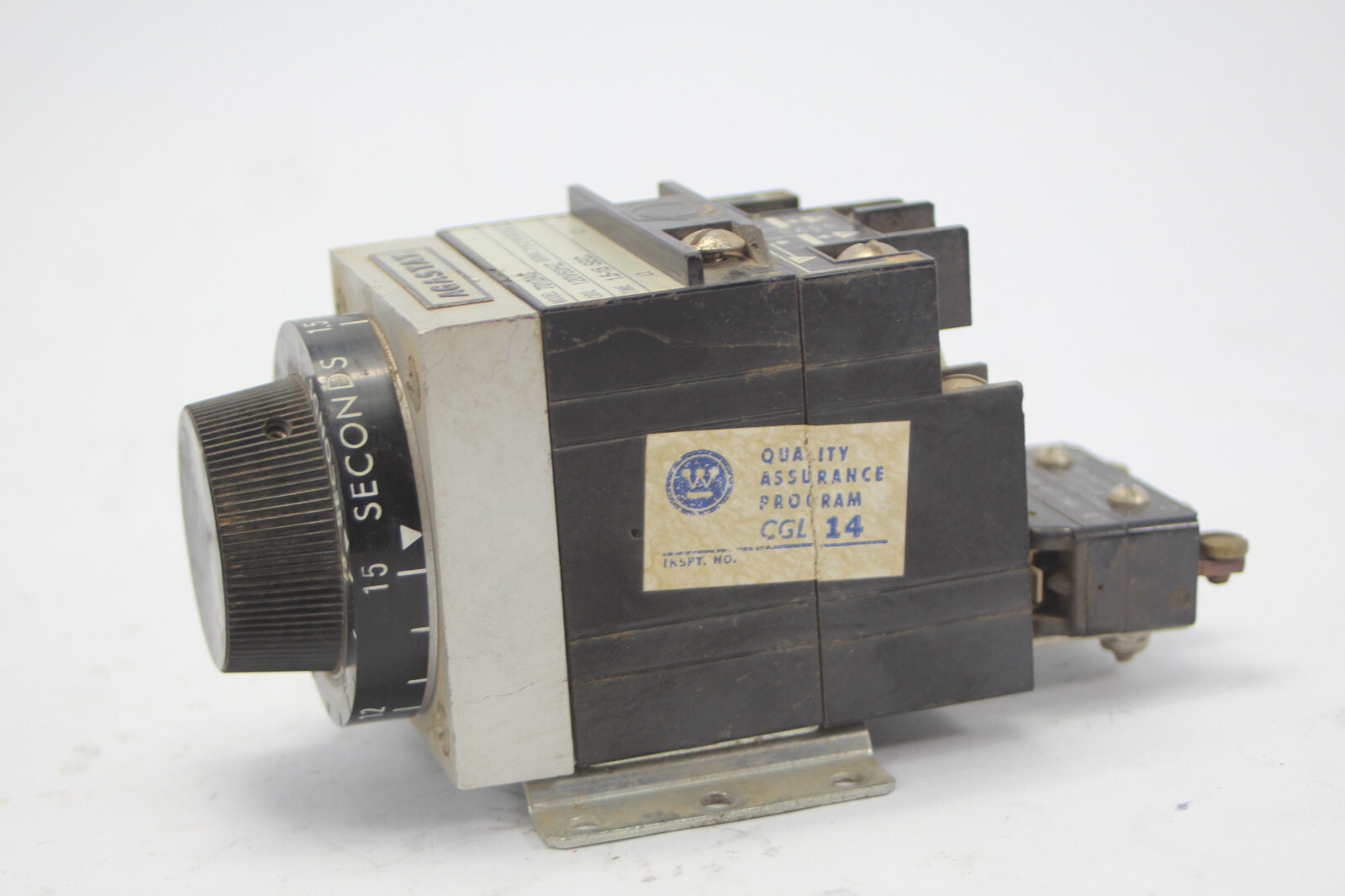 Agastat 7012AC Timing Delay Relay 120V 1.5-15 Seconds Used