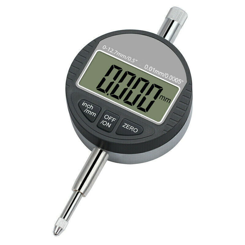 LCD Digital Dial Test Indicator DTI Gauge Range 0-12.7 mm Measuring Range Probe
