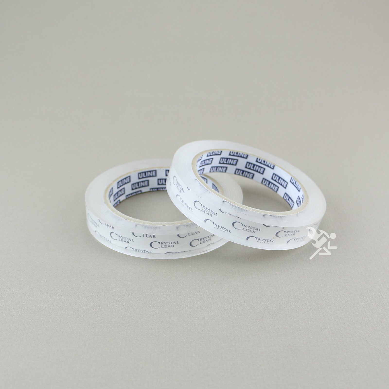 2 – 3/4″ x 2,592″ (72 yds) Crystal Clear Transparent Tape, Fits 3″ Core