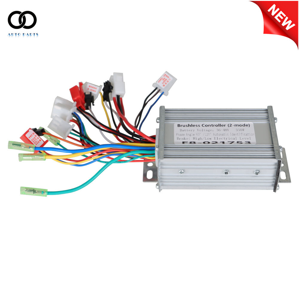 DC 36V/48V 350W Electric Bicycle E-bike Scooter Brushless Motor Speed Controller