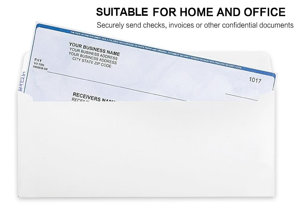 #10 Security Self-Seal Envelopes, No.10 Windowless Bussiness Envelopes, Secur…