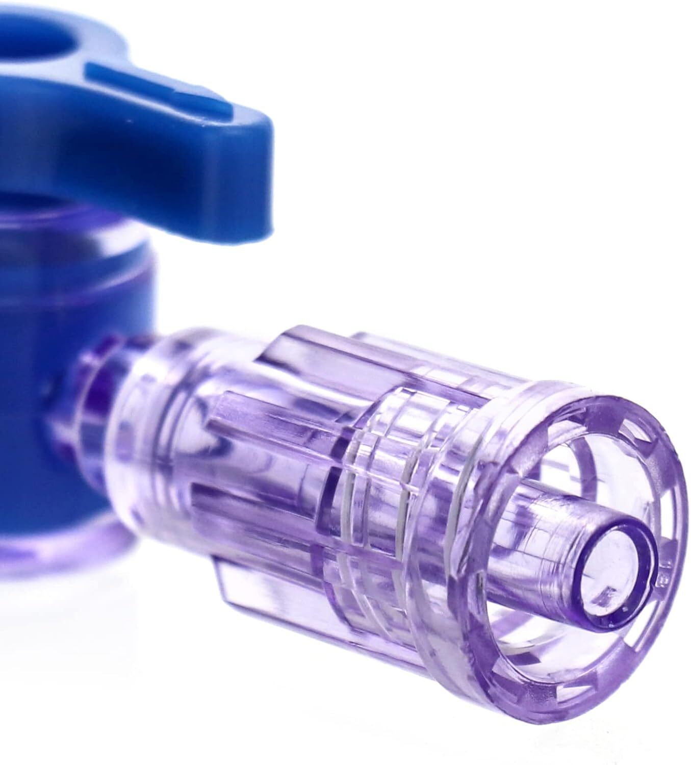 2-Way/3-Way Stopcocks Luer Connection, Mixing Luer Connector Adapter (10Pcs)