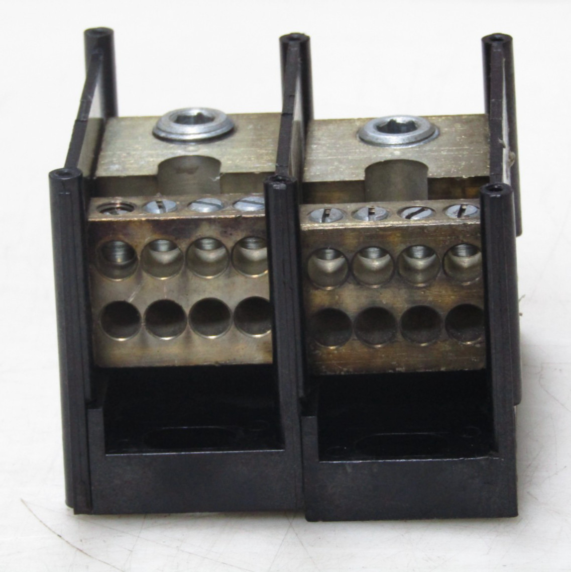 🙌 FERRAZ SHAWMUT 600 VAC POWER DISTRIBUTION BLOCK 2 POLE 66630 & 66631