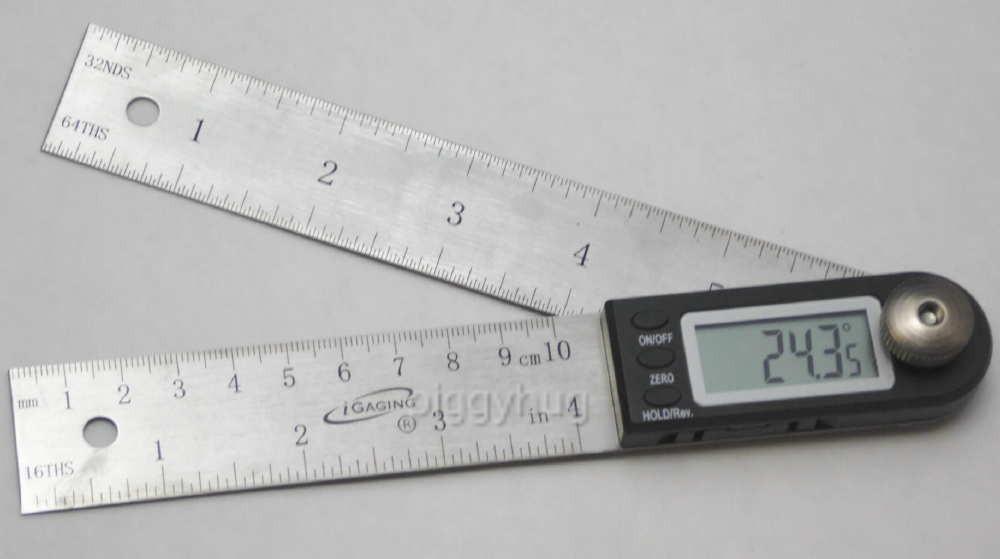 iGaging 360 Degrees Digital Protractor 7″ 2 in 1