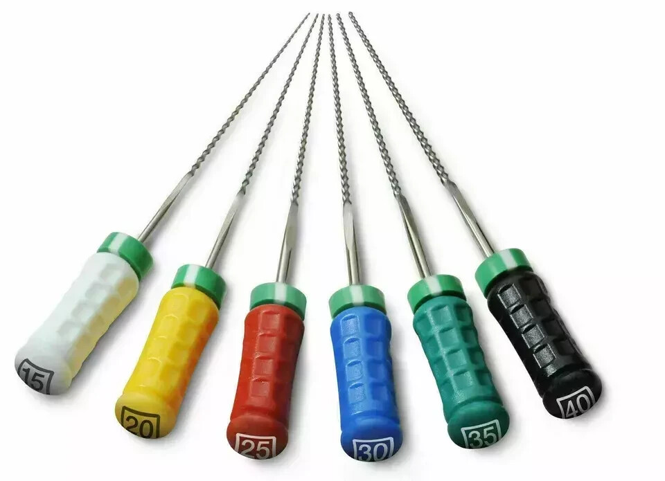 10 Packs Dentsply M-Access K-File Endodontic Root Canal Hand Stainless Steel Fil