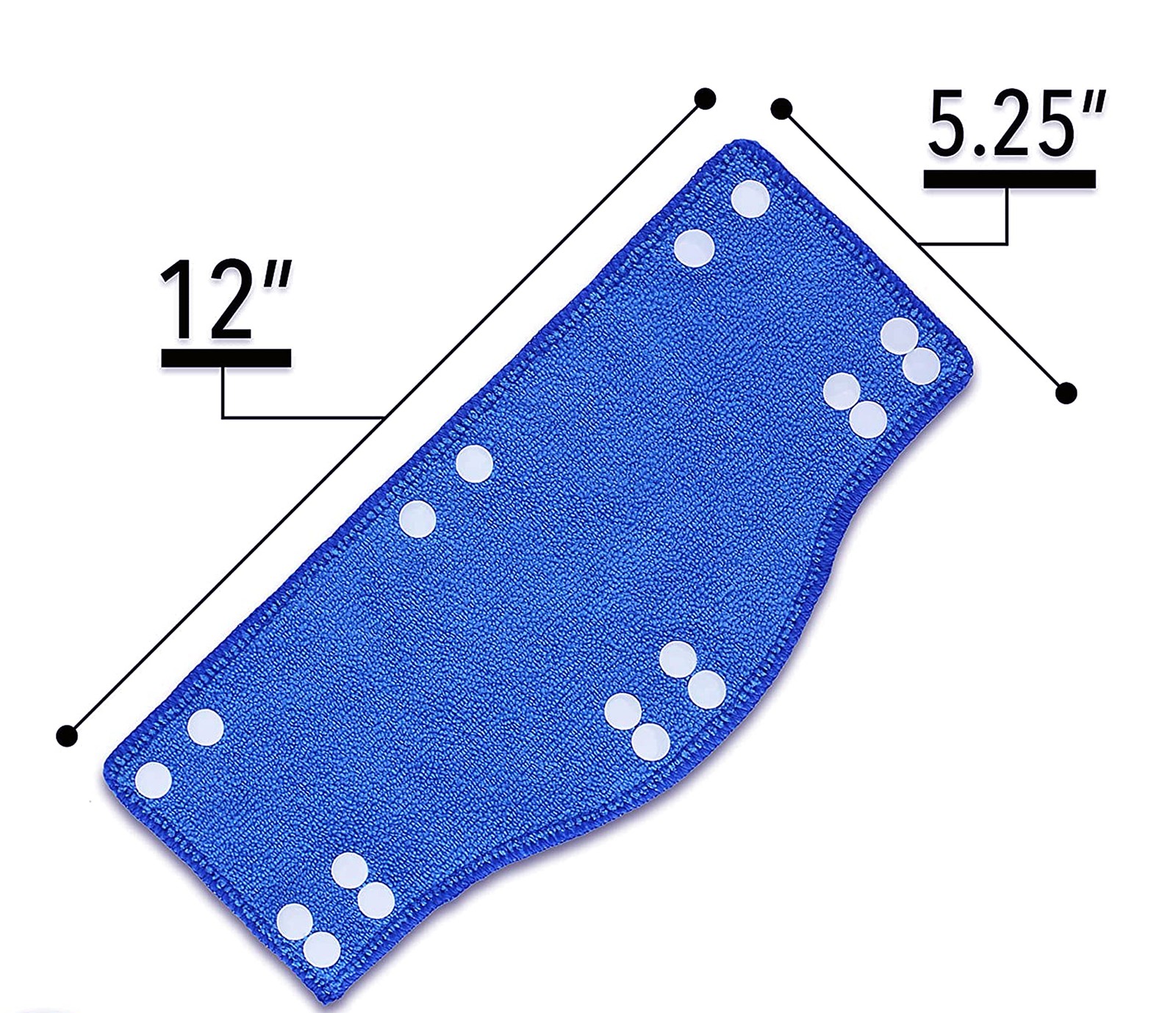 Hard Hat Sweatband 6-pack 100% Cotton Durable Stitching Washable Blue Fits Most