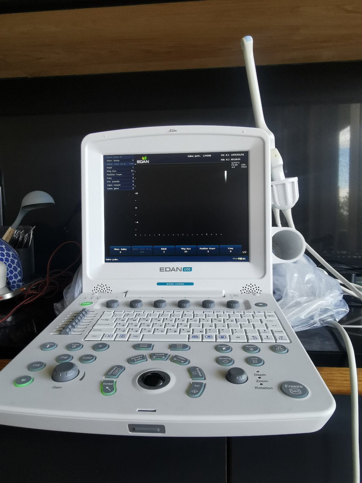 EDAN U50 DEMO Ultrasound System with 2 probes