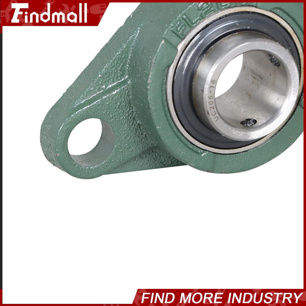 Findmall 10PCS UCFL205-16 Pillow Block Flange Bearing 1″ Bore 2 Bolt Solid Base