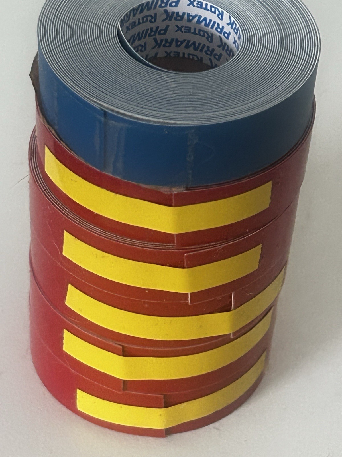 Vintage Dymo Labeling Tape Cartridge 1/2″ x 144” NewOld Stock Glossy Red Or Blue