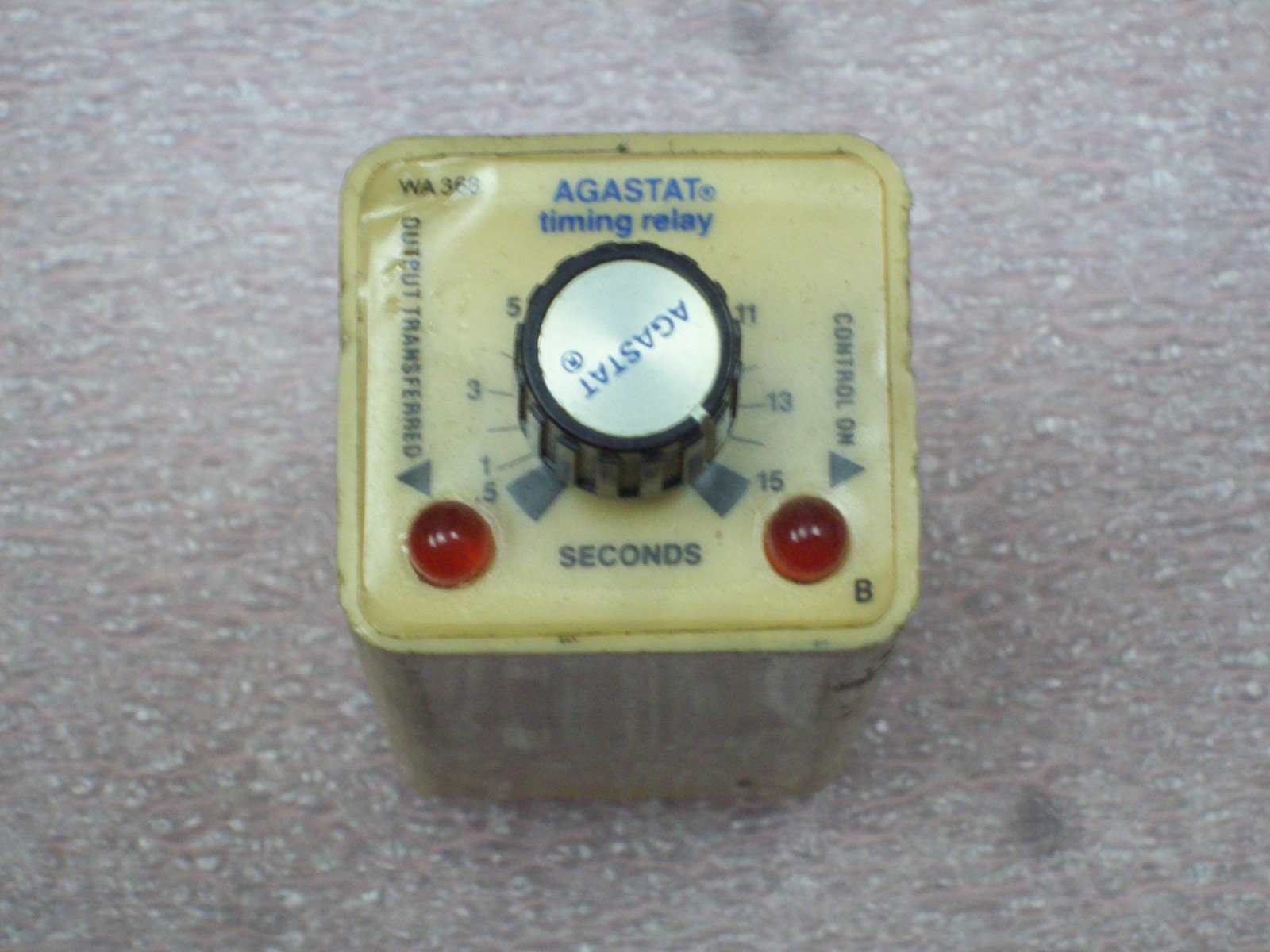 AGASTAT TIMING RELAY .5-15 SECONDS 120VAC STAXX012XSABXA