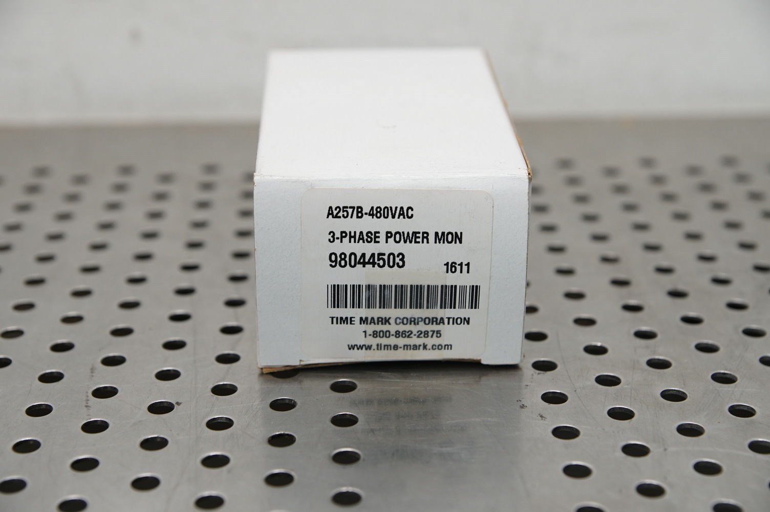 TIME MARK CORP MODEL A257B 3 PHASE 480 VAC POWER MONITOR NEW in BOX