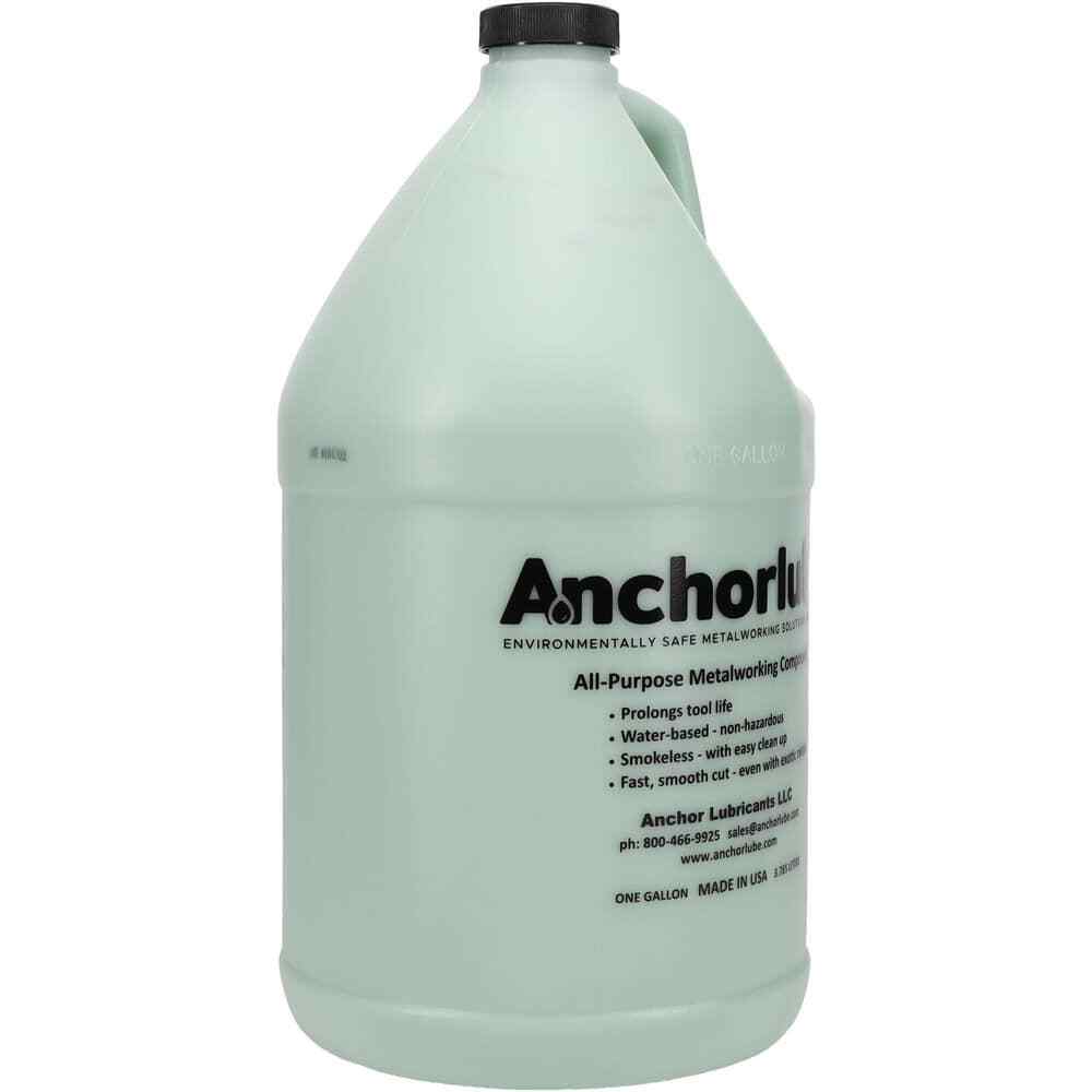 Anchorlube G-771 Water Soluble Green Cutting Fluid, 1 Gallon Bottle