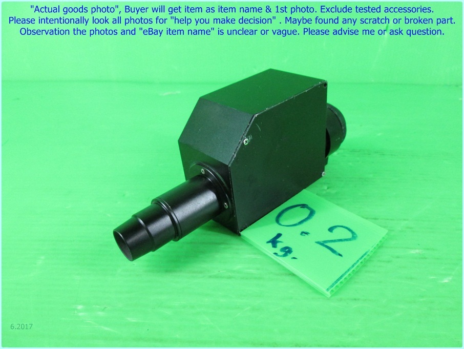 Machine vision Lens 16.79mm. C-Mount as photo, sn:xxx, Unknow brand.