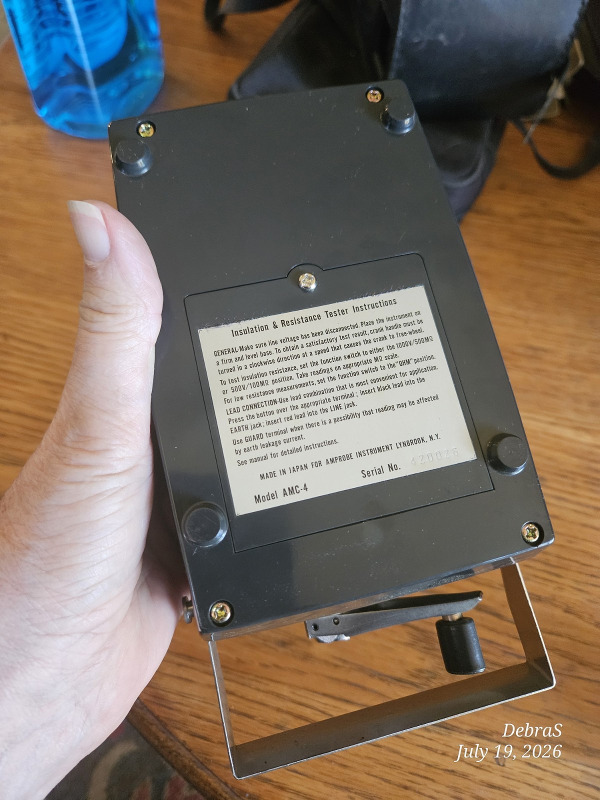 Vintage Amprobe AMC-4