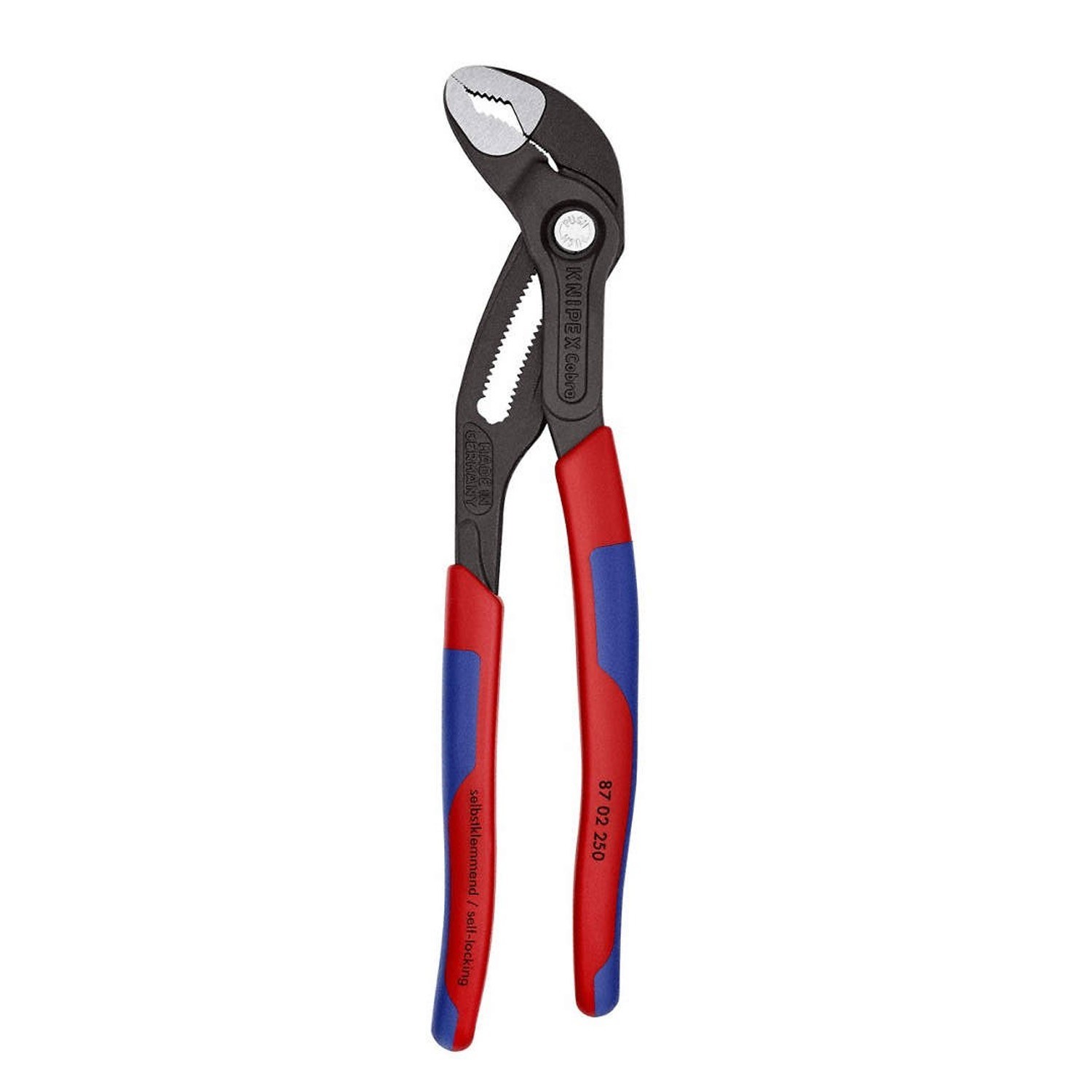 KNIPEX 87 02 250 SBA 10in Water Pump Pliers High Leverage Professional