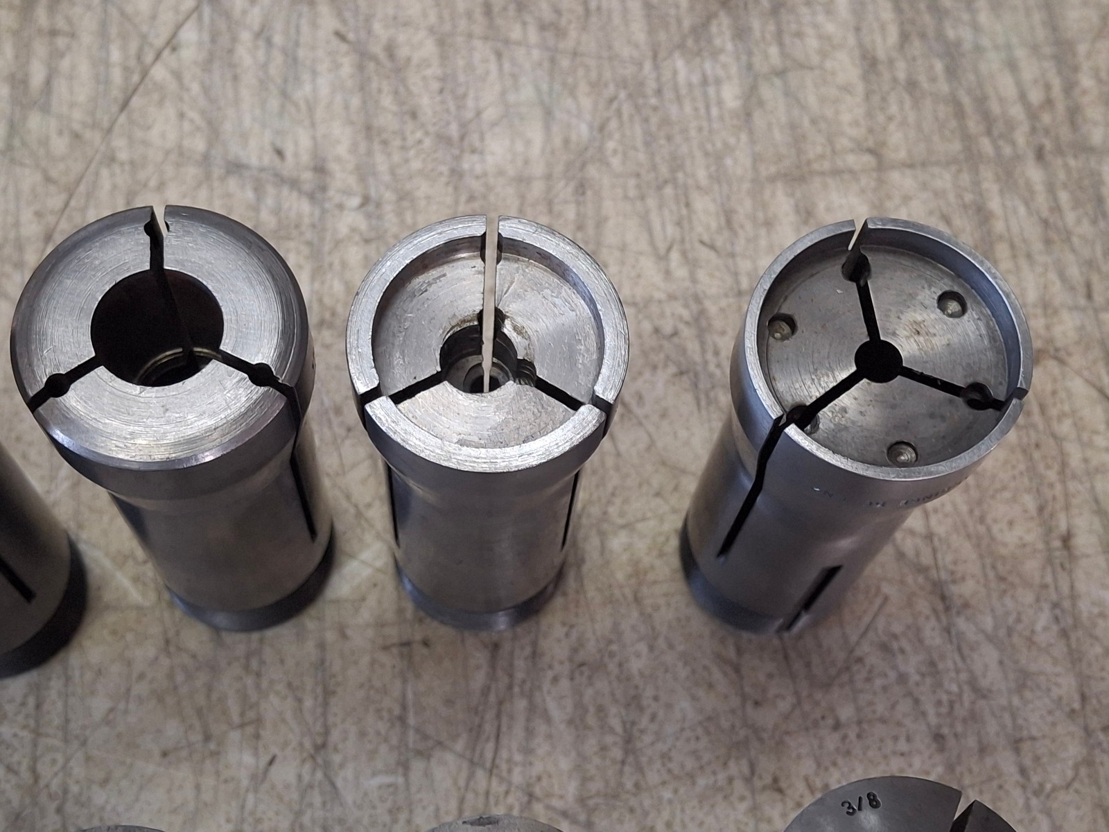 Hardinge 21 Piece 5C 5C-EN1 5C-EN2 Lathe Collet Set Lot