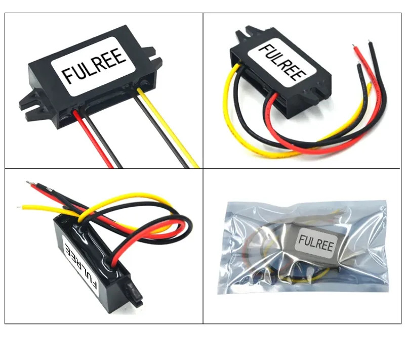 DC-DC Step Down Converter 48V 36V 24V to 12V 1A 2A 3A Buck Power Supply Module