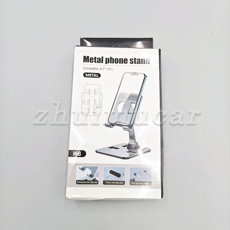 Metal Adjustable Phone Tablet Stand Desk Holder Mount Cradle For iPhone iPad