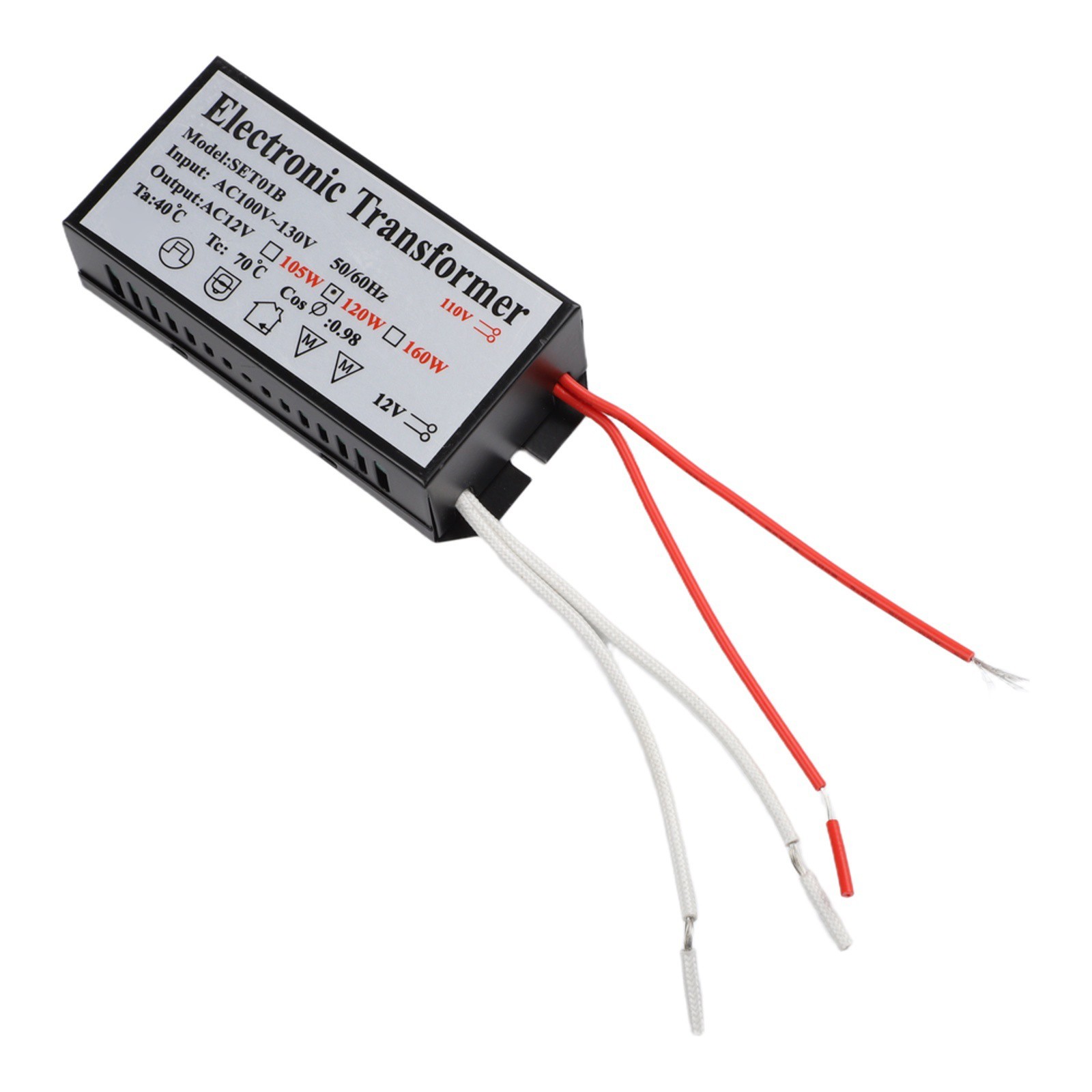 Transformer Out Put Transformer 160W 60-106g/2.1-3.7oz AC110V~130V 50/60Hz AC12V