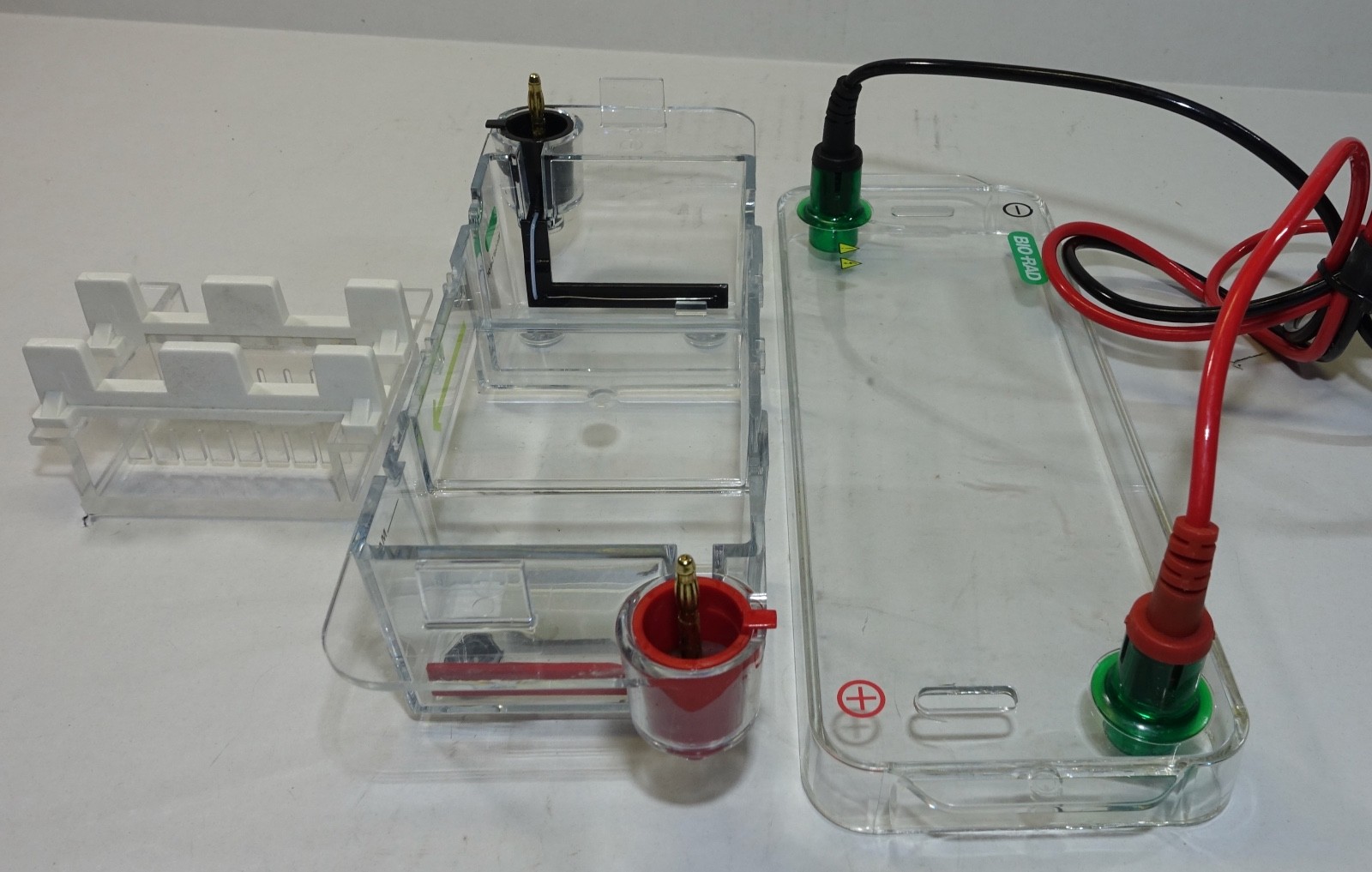 Bio-Rad Mini-Sub Cell GT DNA Electrophoresis Systems, Tray & 2 Combs, Complete