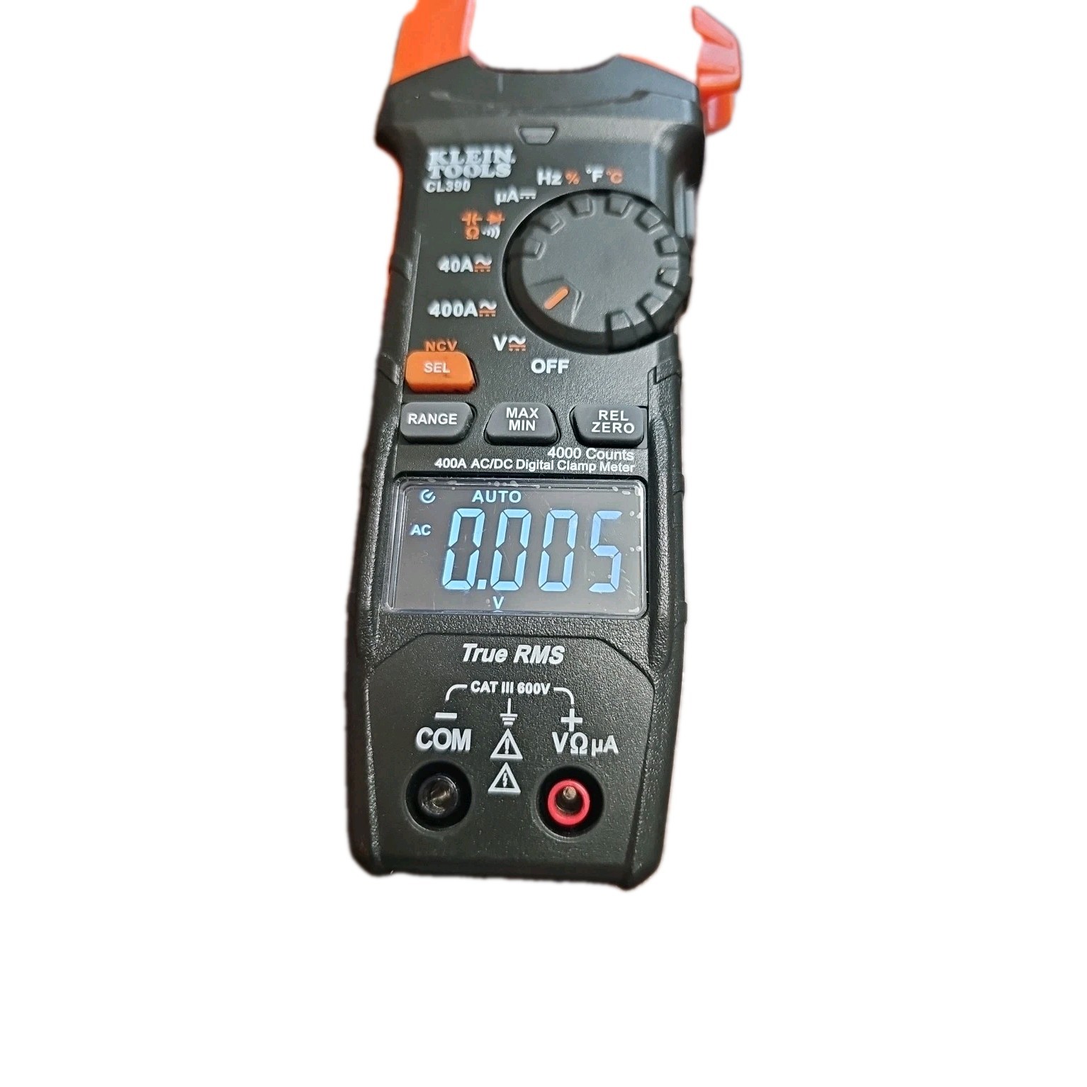 Klein Tools CL-390 AC/DC Digital Clamp Meter ONLY DEVICE