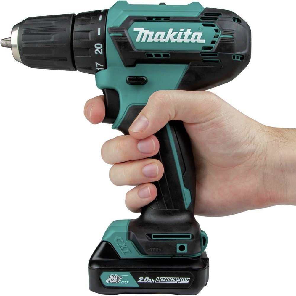Makita FD09R1-R 12V MAX CXT 3/8″ Cordless Drill Driver Kit Certified Refurbished