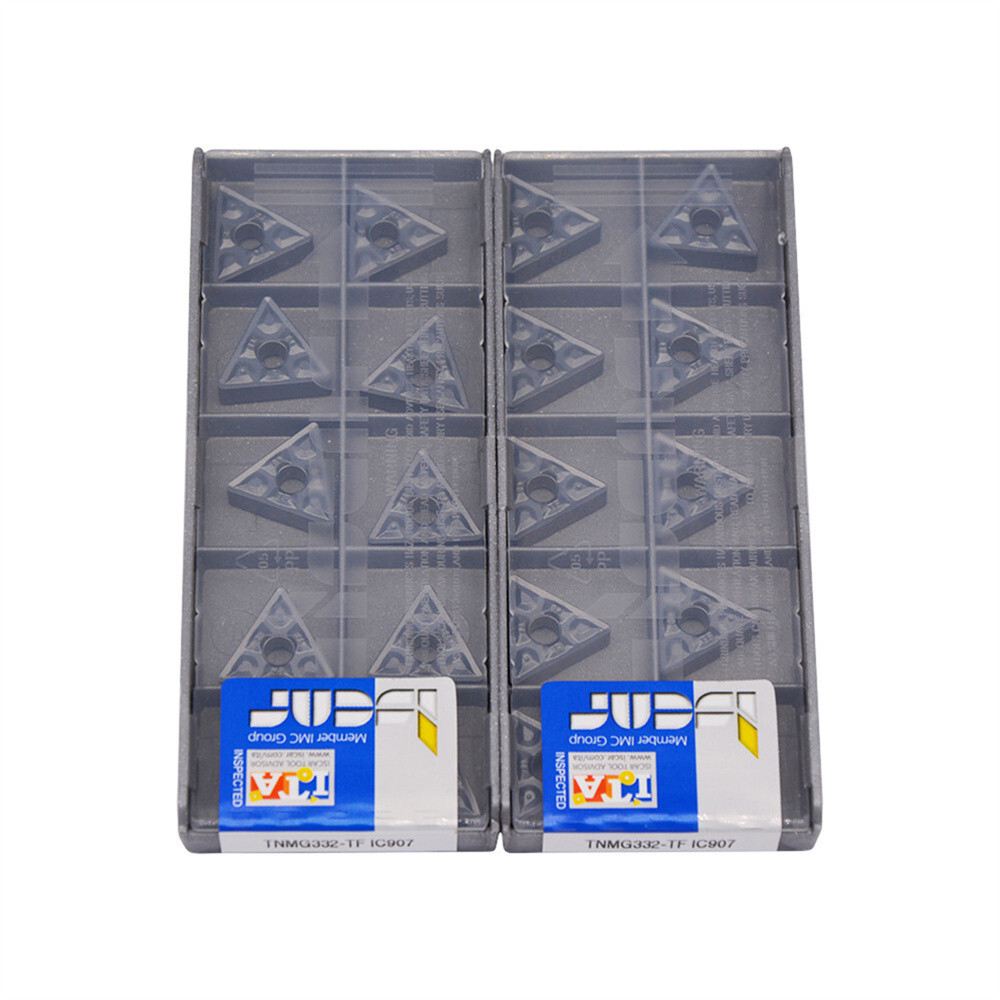 2pack ISCAR TNMG 160408 -TF TNMG 332 -TF IC907 New Carbide Inserts CNC blade