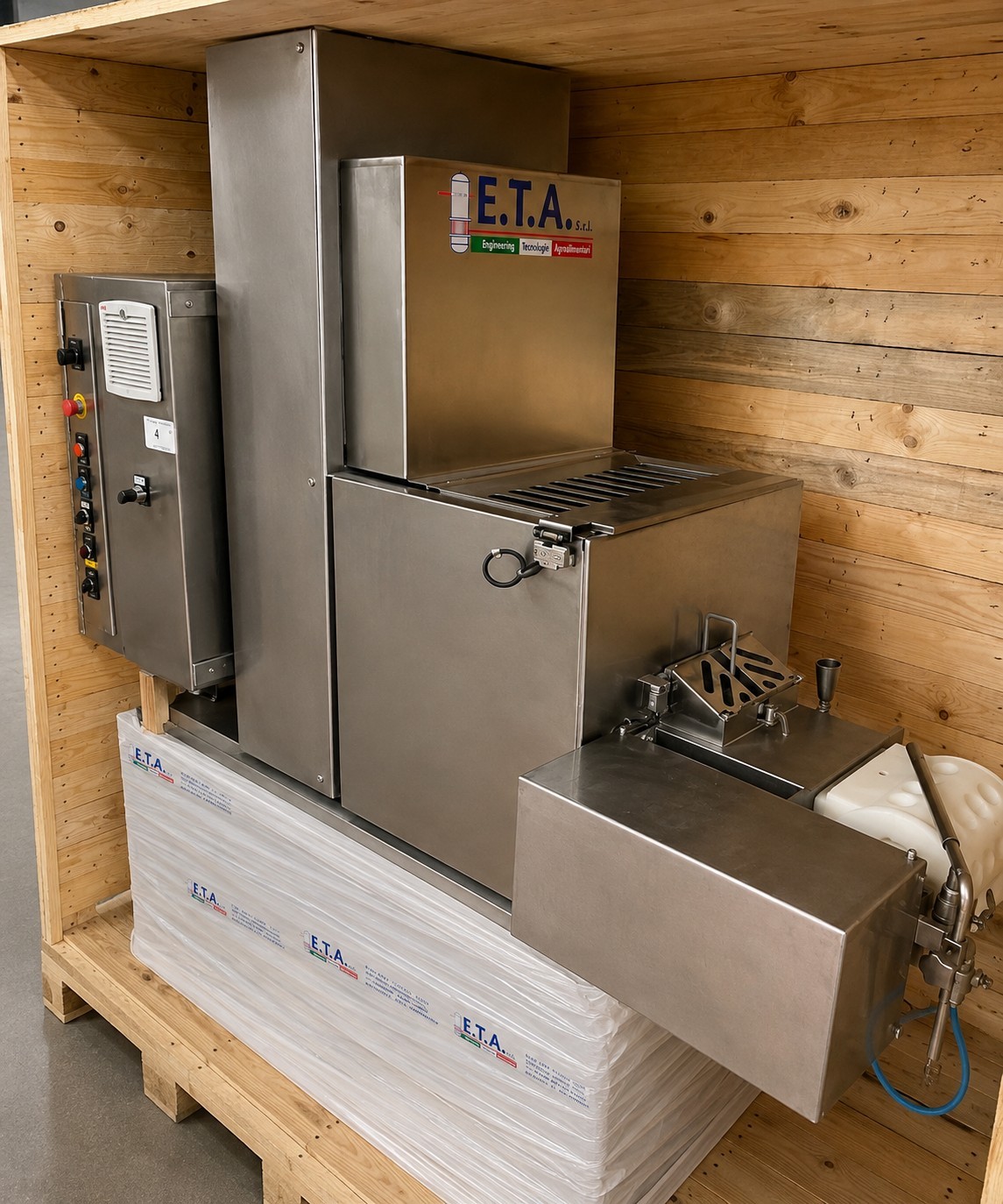 E.T.A. S.r.l. Commercial Mozzarella Stretching & Forming Machine — BRAND NEW