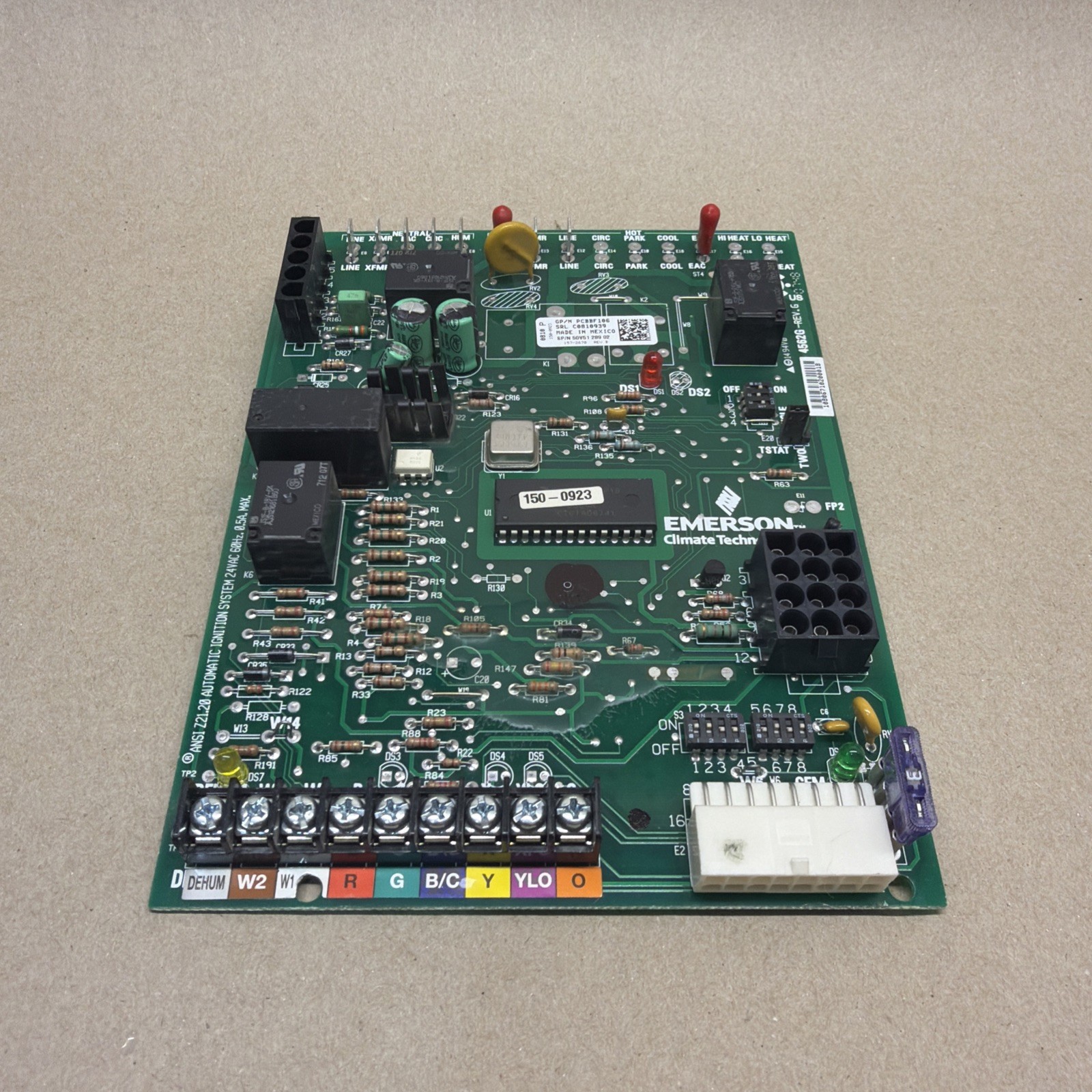 TESTED🔥 Goodman Janitrol Amana PCBBF106 Control Circuit Board 50V51-289-02