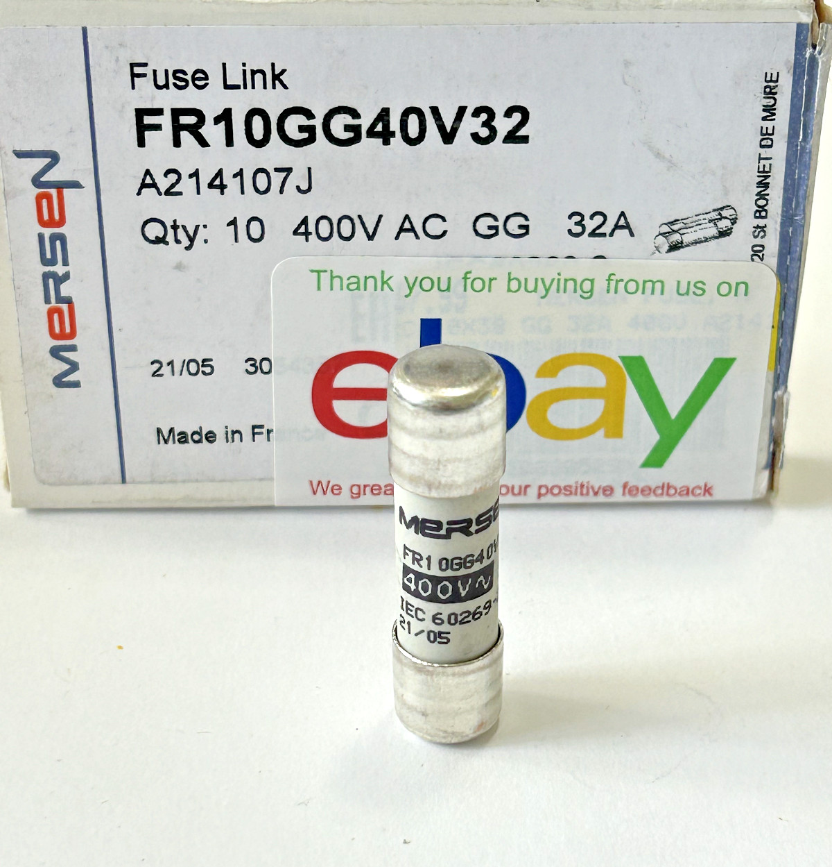 MERSEN FR10GG40V32 /A214107J 400V AC GG 32A – 01-pc