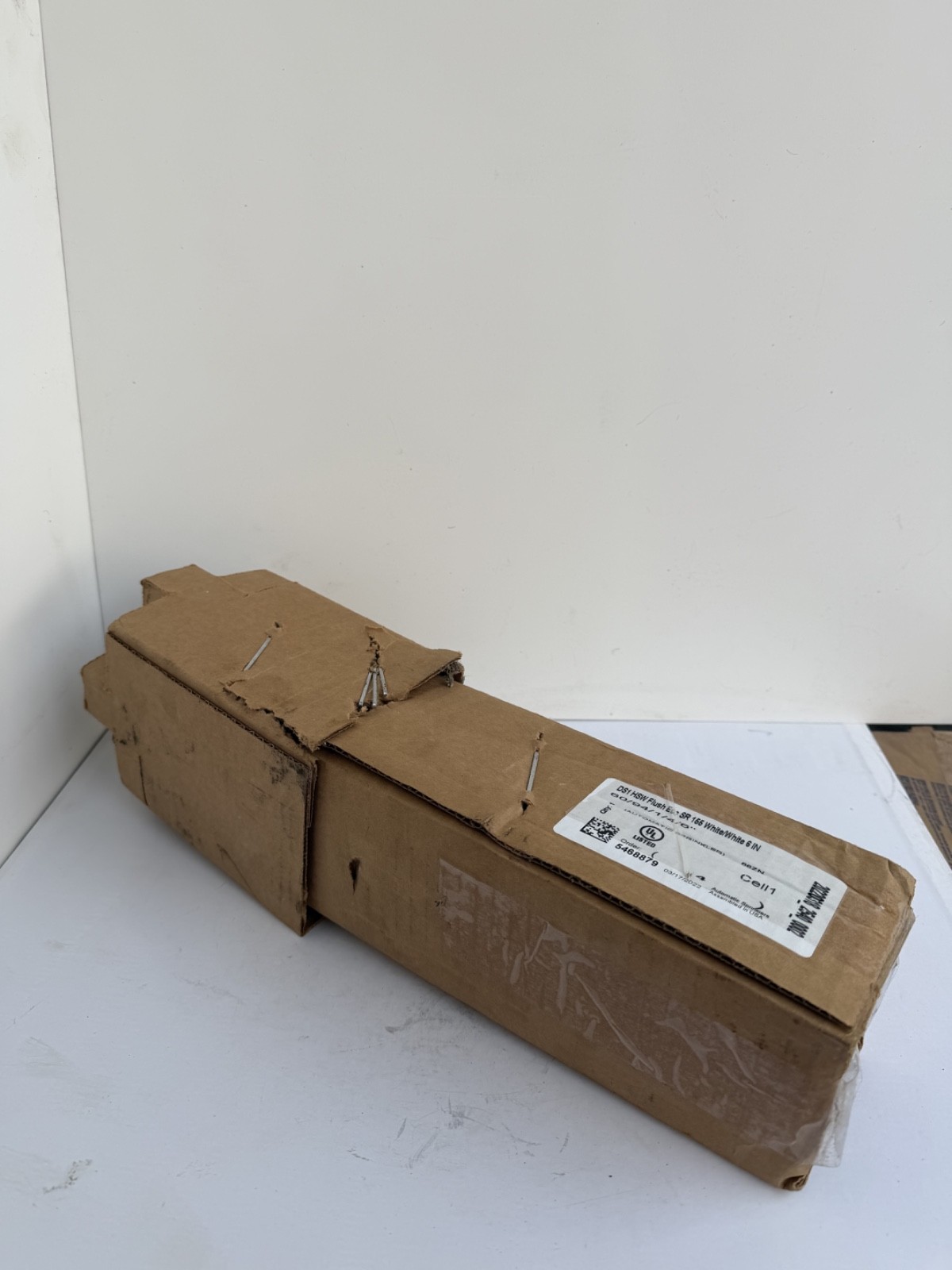 Tyco 6″ DS1 HSW Flush Esc SR 155 White/White 60/94/1/4/6″ UL NEW