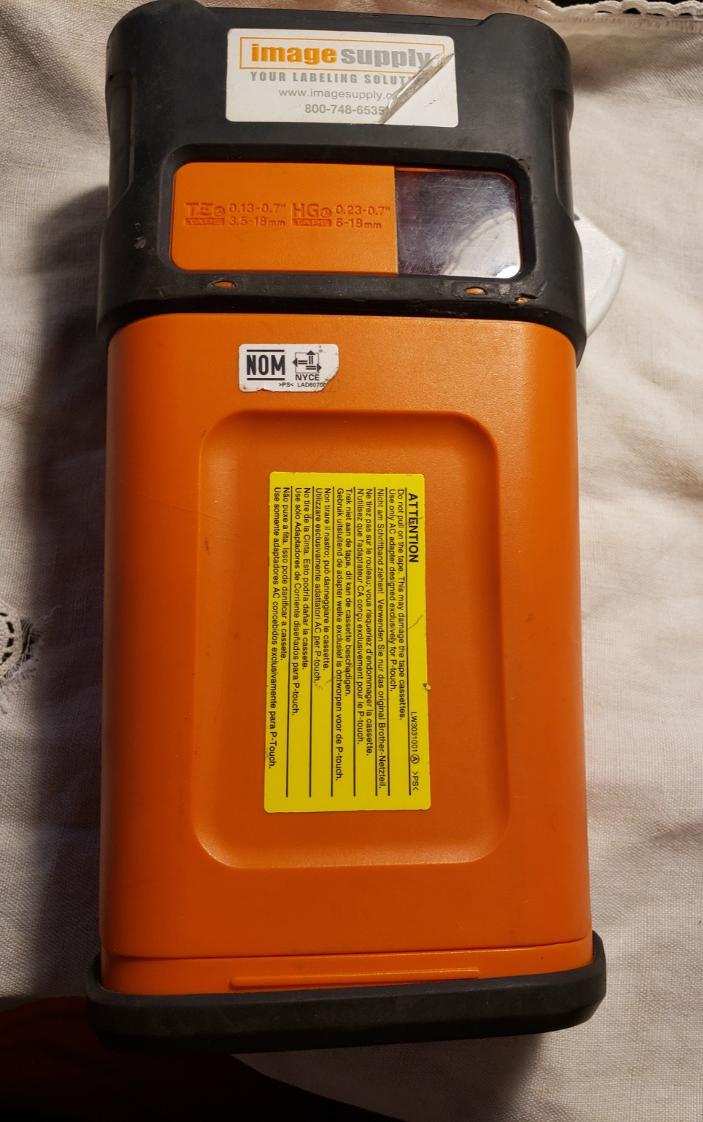 Brother P-Touch Edge PT-E300 Handheld Industrial Label Printer READ
