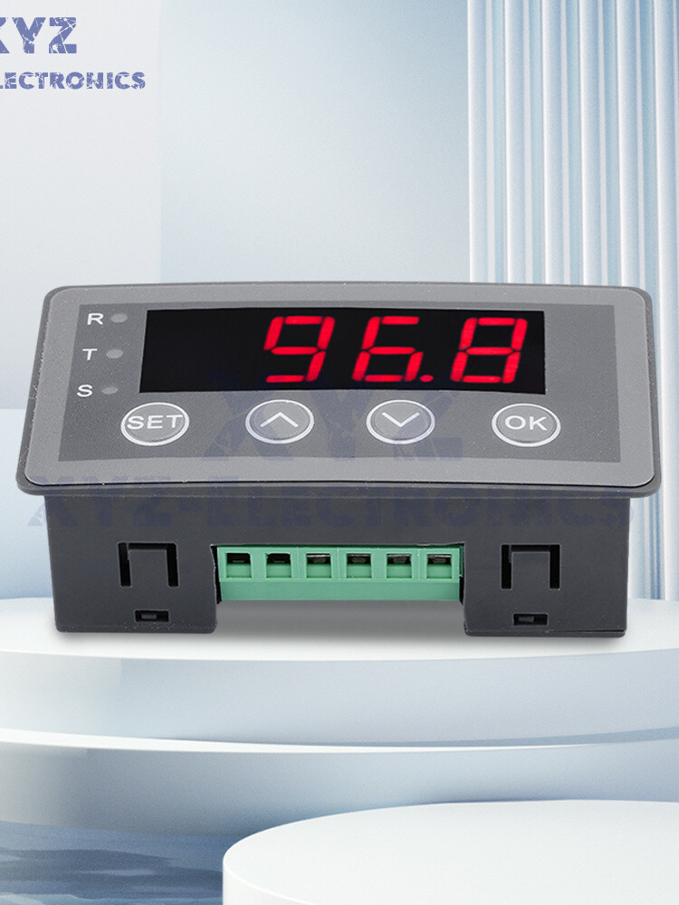 0-10V 0-20mA 2-10V 4-20mA 4-Wire Analog Input (Reception) Display Meter DC 8~25V