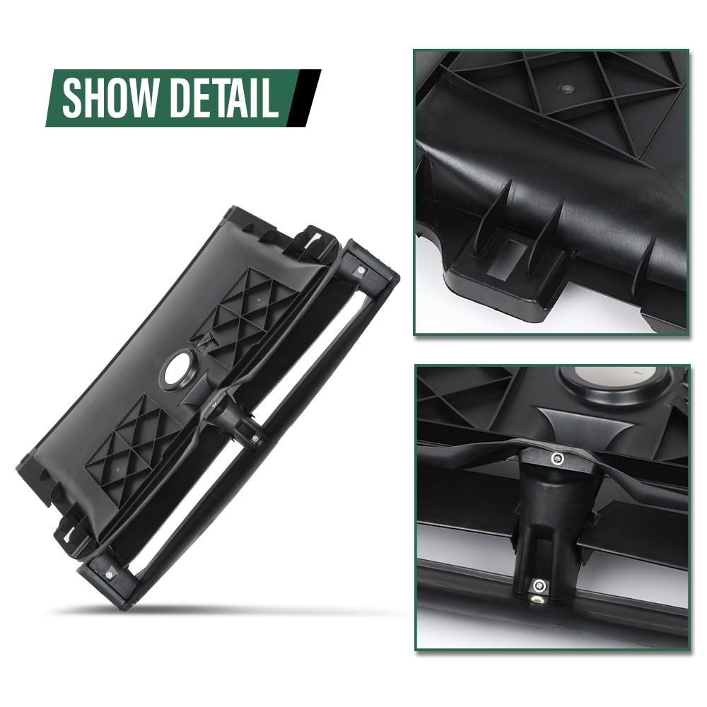 Active Grille Shutter Assembly 155978700A 2021-2023 Tesla Model 3 Black
