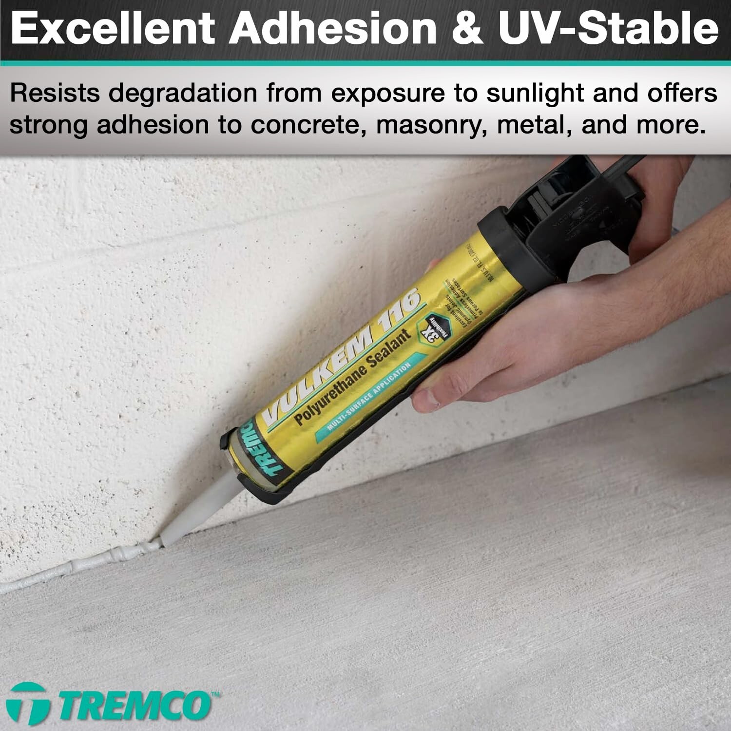 Tremco Vulkem 116, 10 oz, White, Case of 30 with AWF PRO Gloves