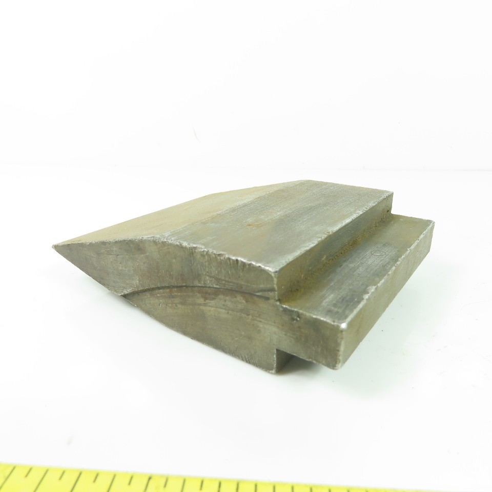3-1/2″ L 30° V-Forming Press Brake Angle Die Punch 1/2″ Tang 1.21″ Thick