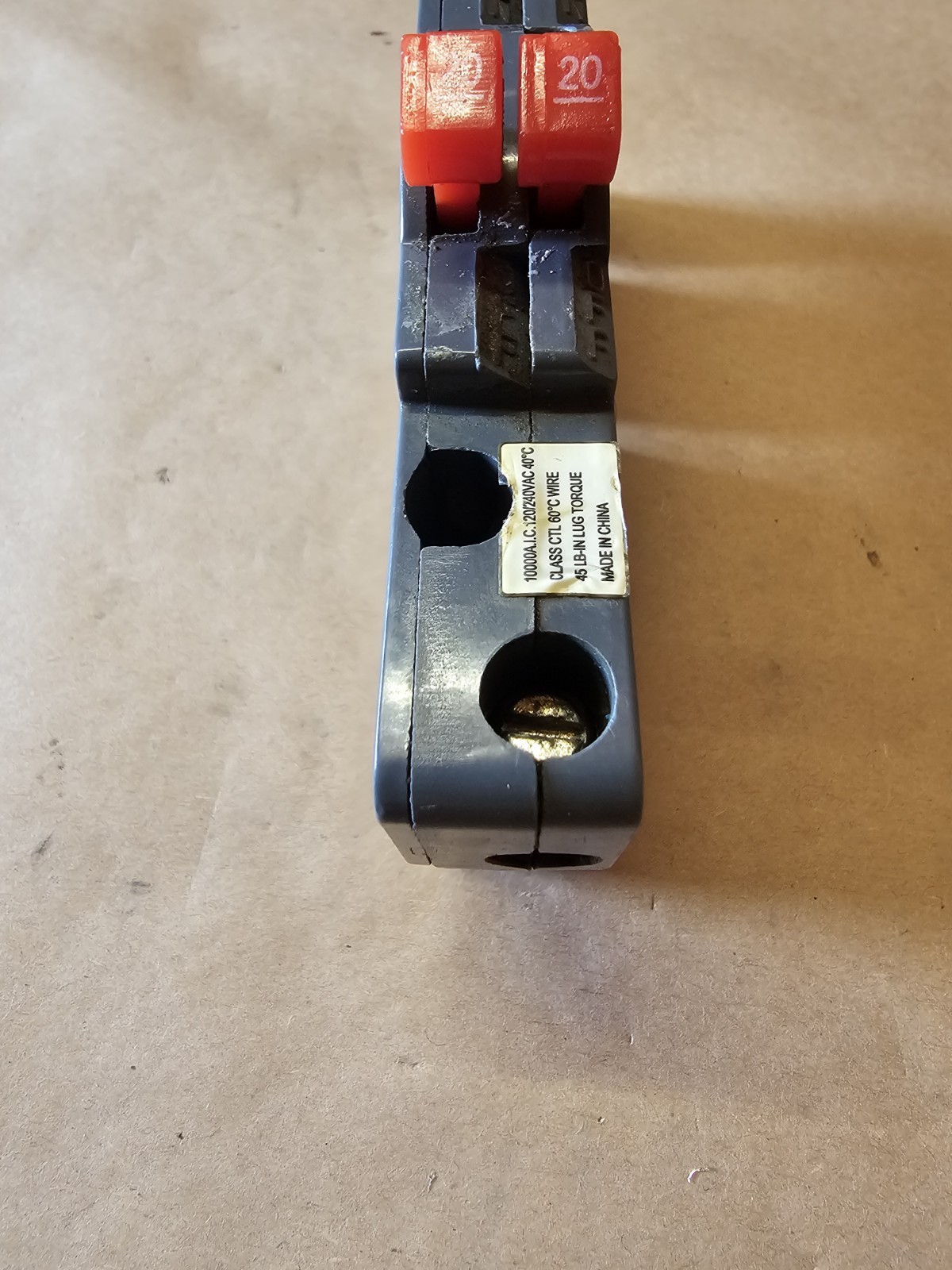 Connecticut Electric UBIZ2020 20/20 Twin Tandem Circuit Breaker Zinsco Style