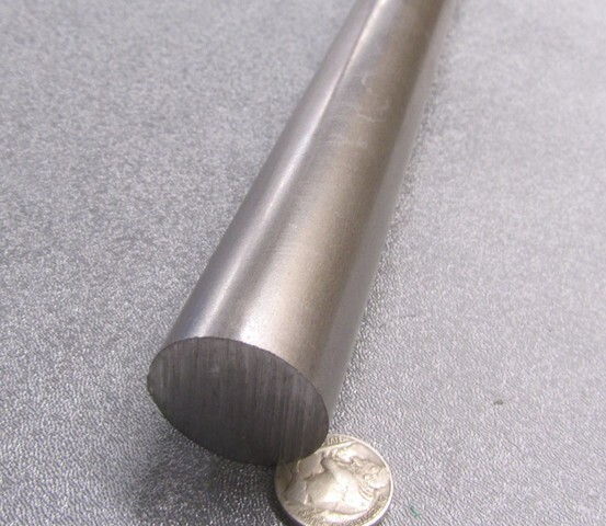 12L14 Steel Unpolished Rod, (1.25″) 1 1/4″ Dia x 2 Foot Length, 1 Unit