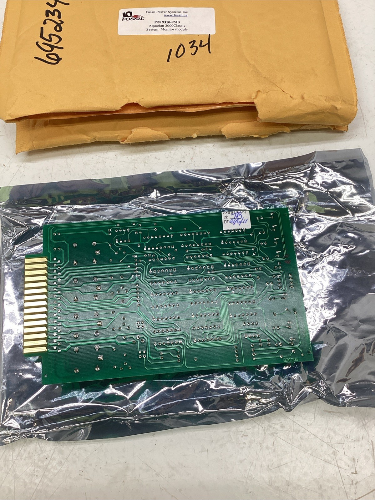 Fossil Power System Aquarian 3000 Classic System Monitor Module 9310-9513 NEW