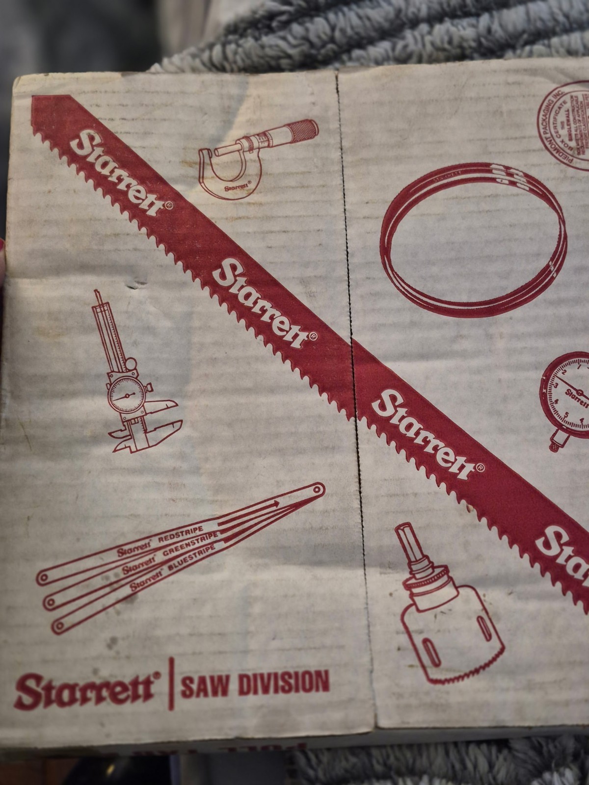 Starrett Saw Division Band Saw Blade 100 Foot.3/4 .032 thick.14 Tooth.