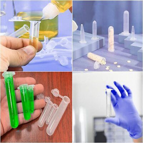 25/50pcs 0.2ml 0.5ml 1.5ml 2ml 5ml 10ml PP Centrifuge Tube